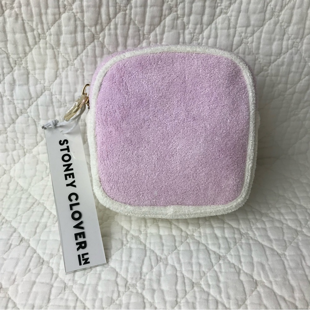 Stoney Clover Lane Mini Pouch Terry Two -Toned One SZ Sun Kissed NWT